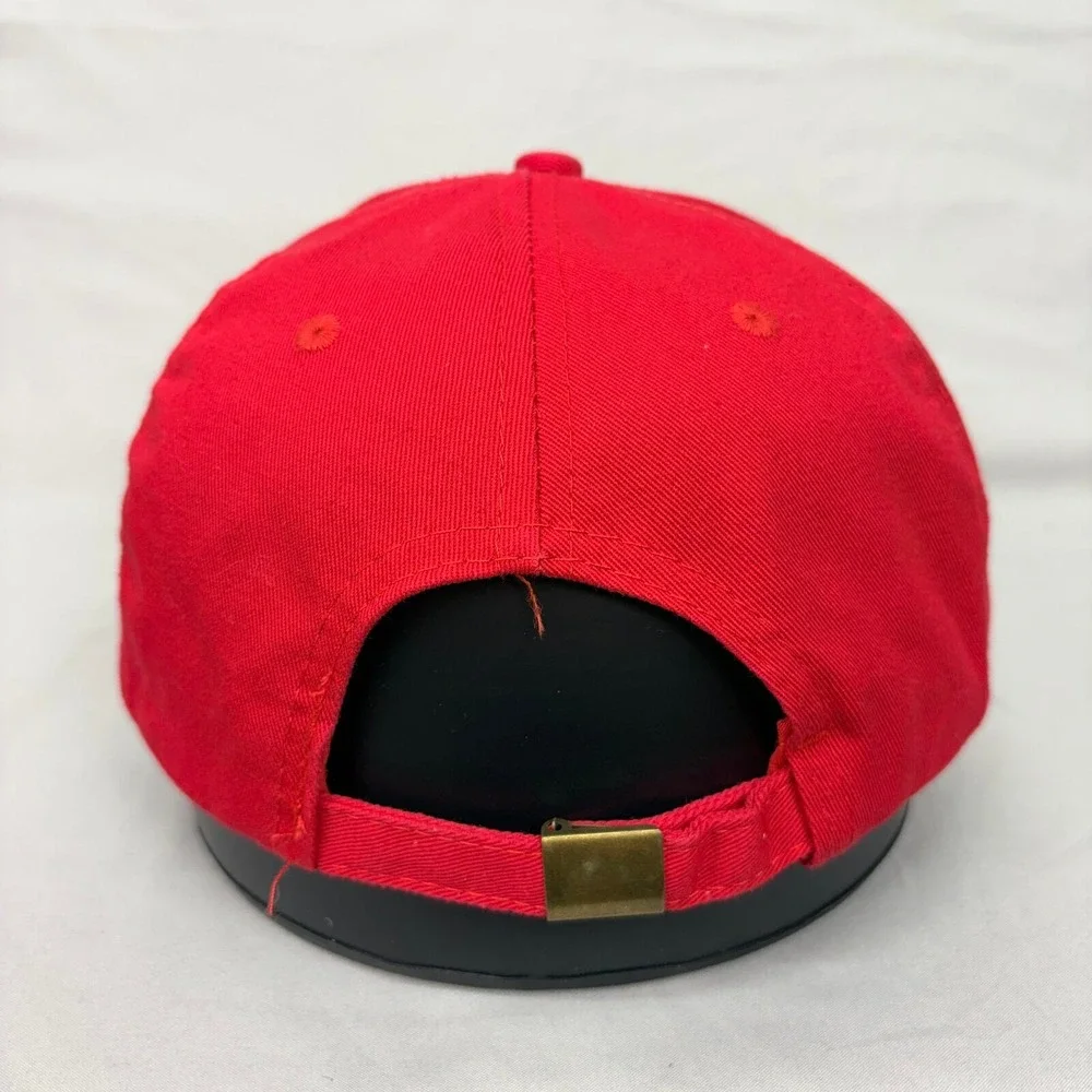 Red Hat Software Promo Hat Unisex OSFM Red White Embroidered Tech Logo Cap